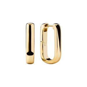 Mejuri Chunky Large U Hoops 18k Gold Vermeil